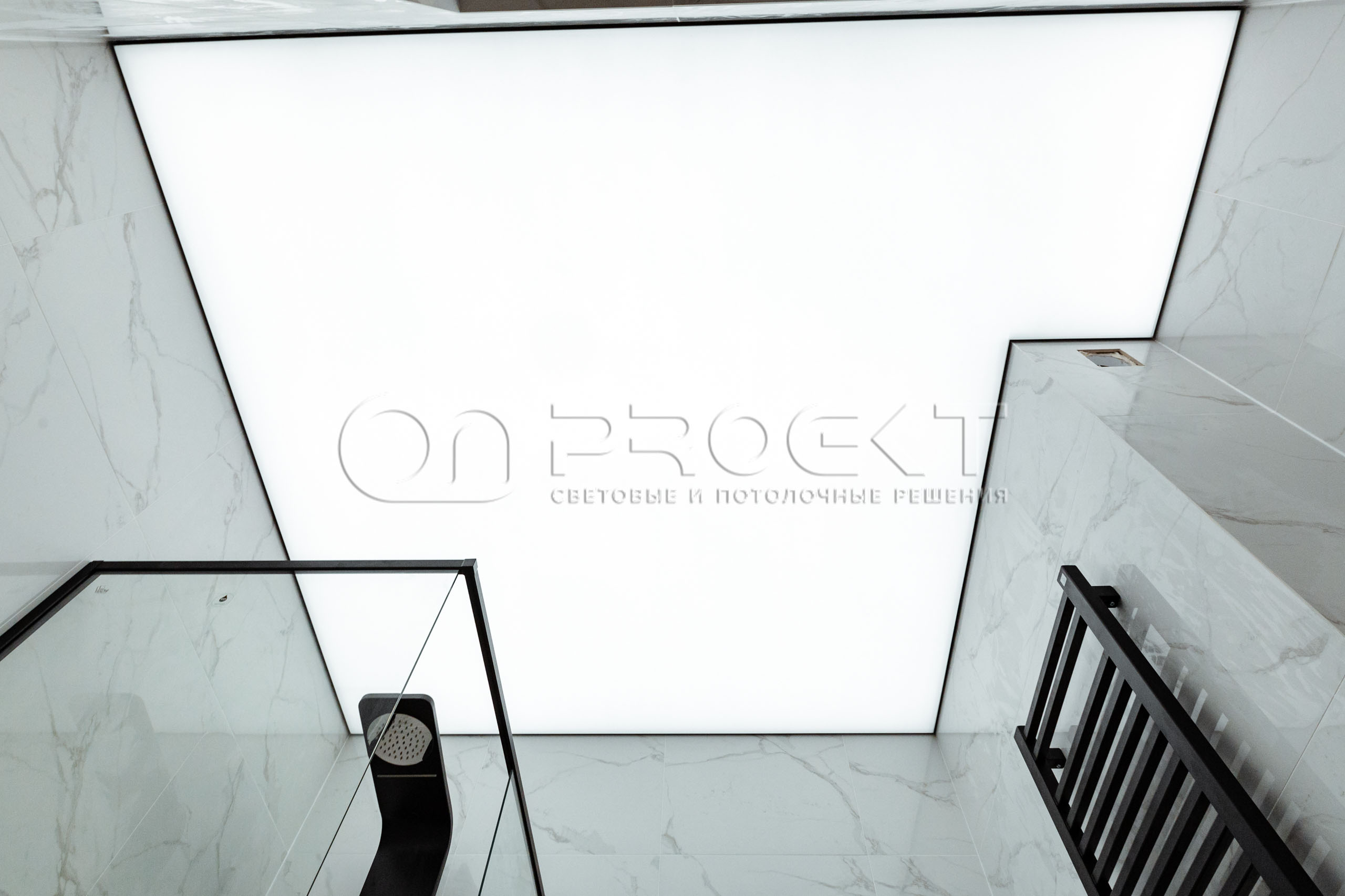 ПВХ потолки с теневым зазором