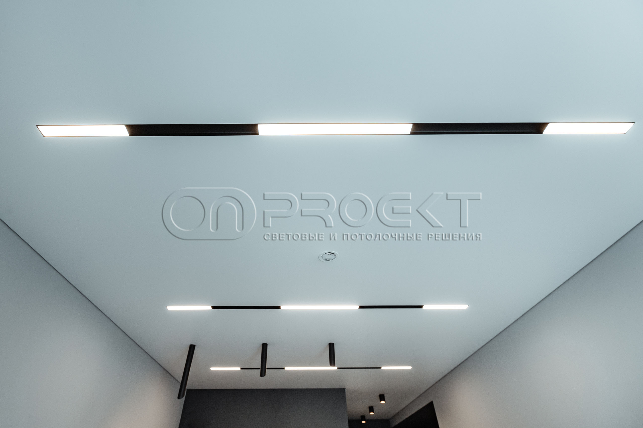 ПВХ потолки с теневым зазором