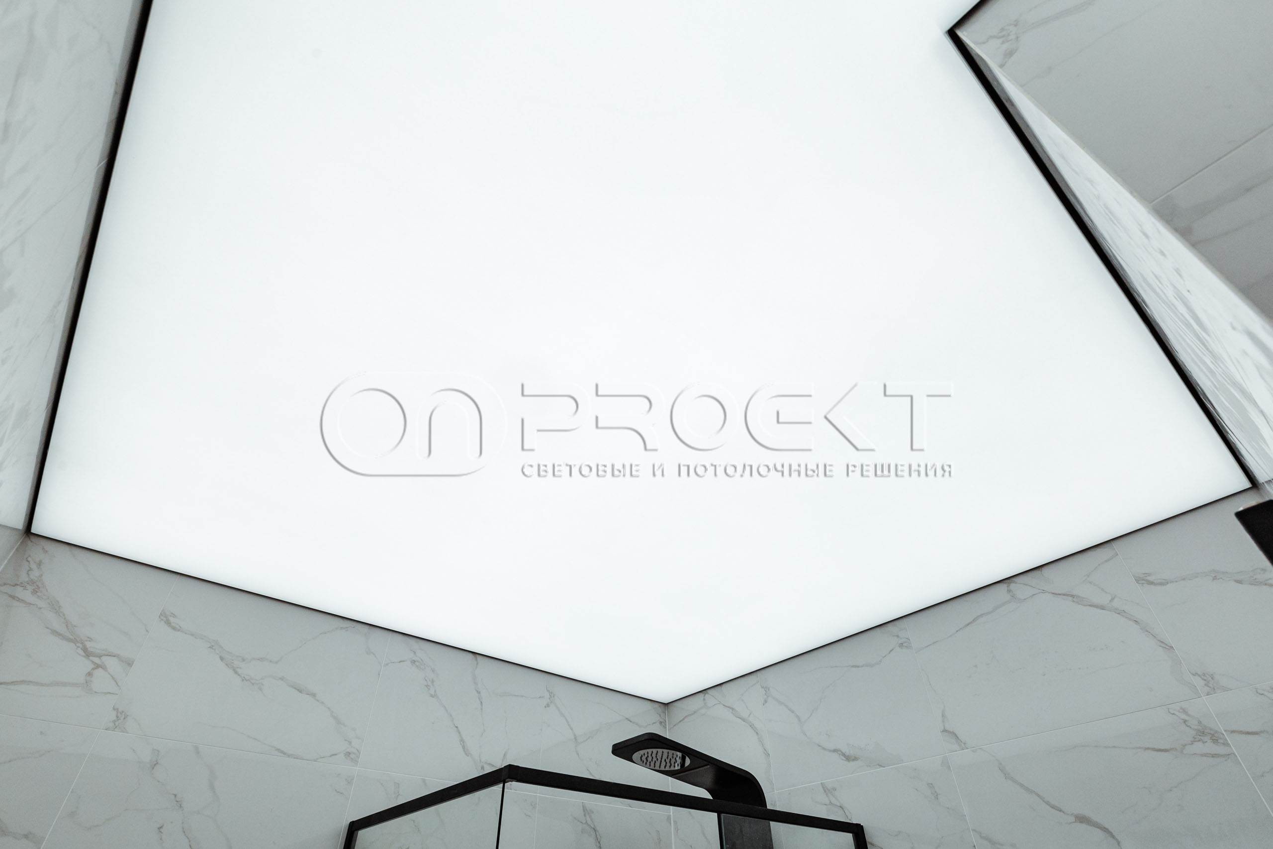 ПВХ потолки с теневым зазором