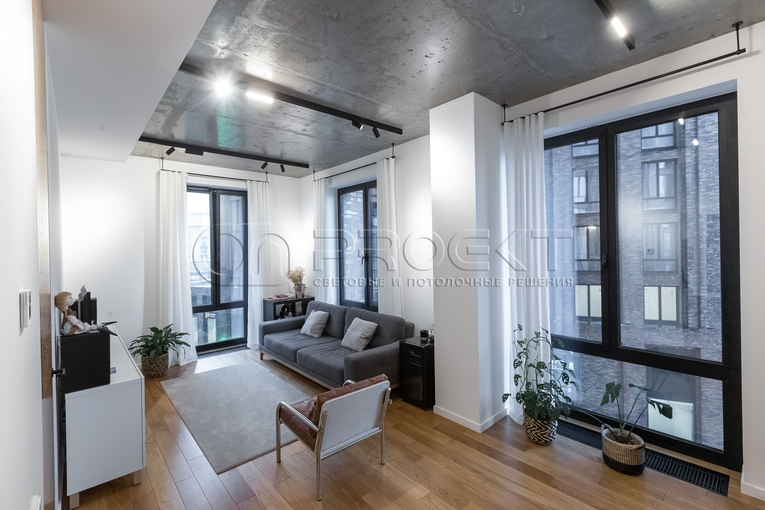 Тканевые потолки в квартире