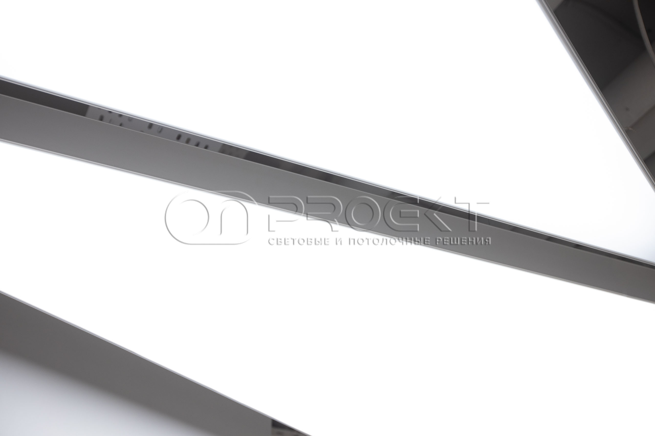 Световые панели в офисе компании ЭГИС