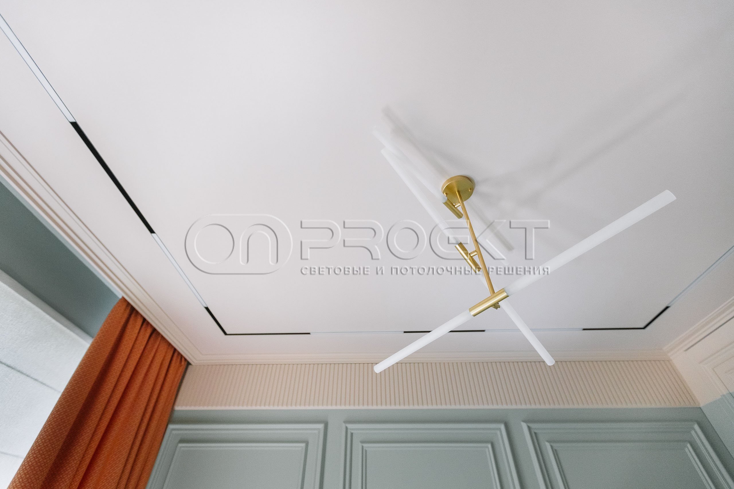 ПВХ потолки в двухкомнатной квартире