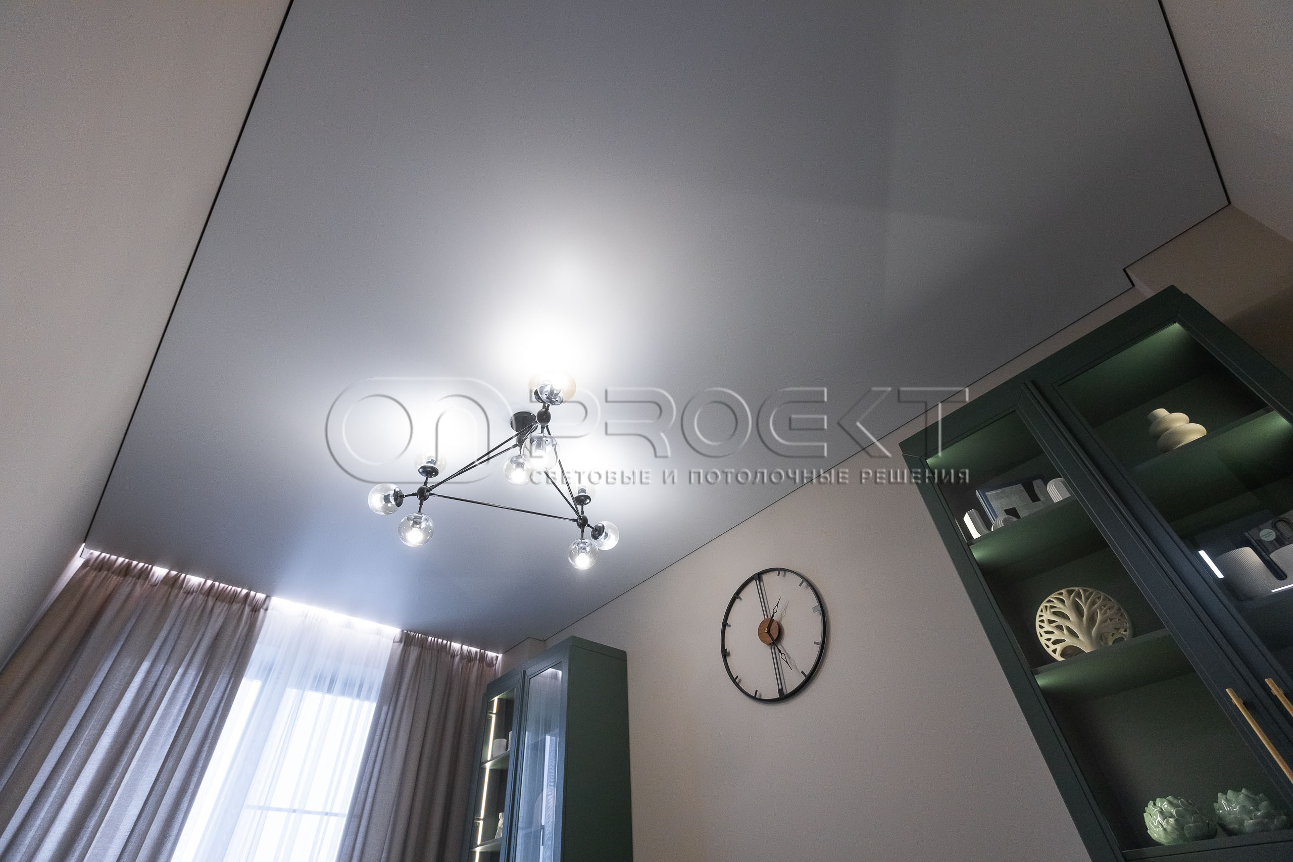 ПВХ потолки в трехкомнатной квартире