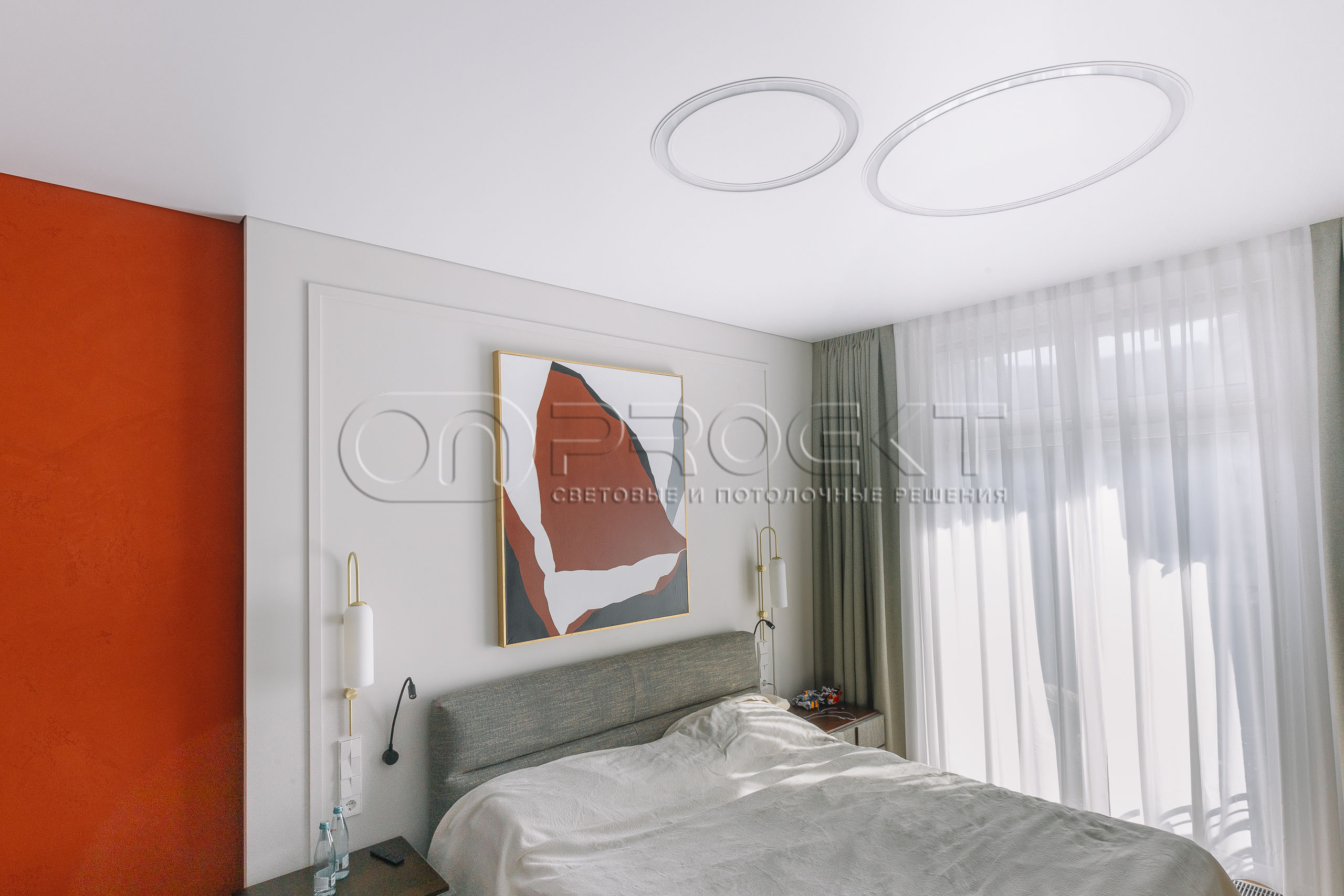 ПВХ потолки в четырехкомнатной квартире