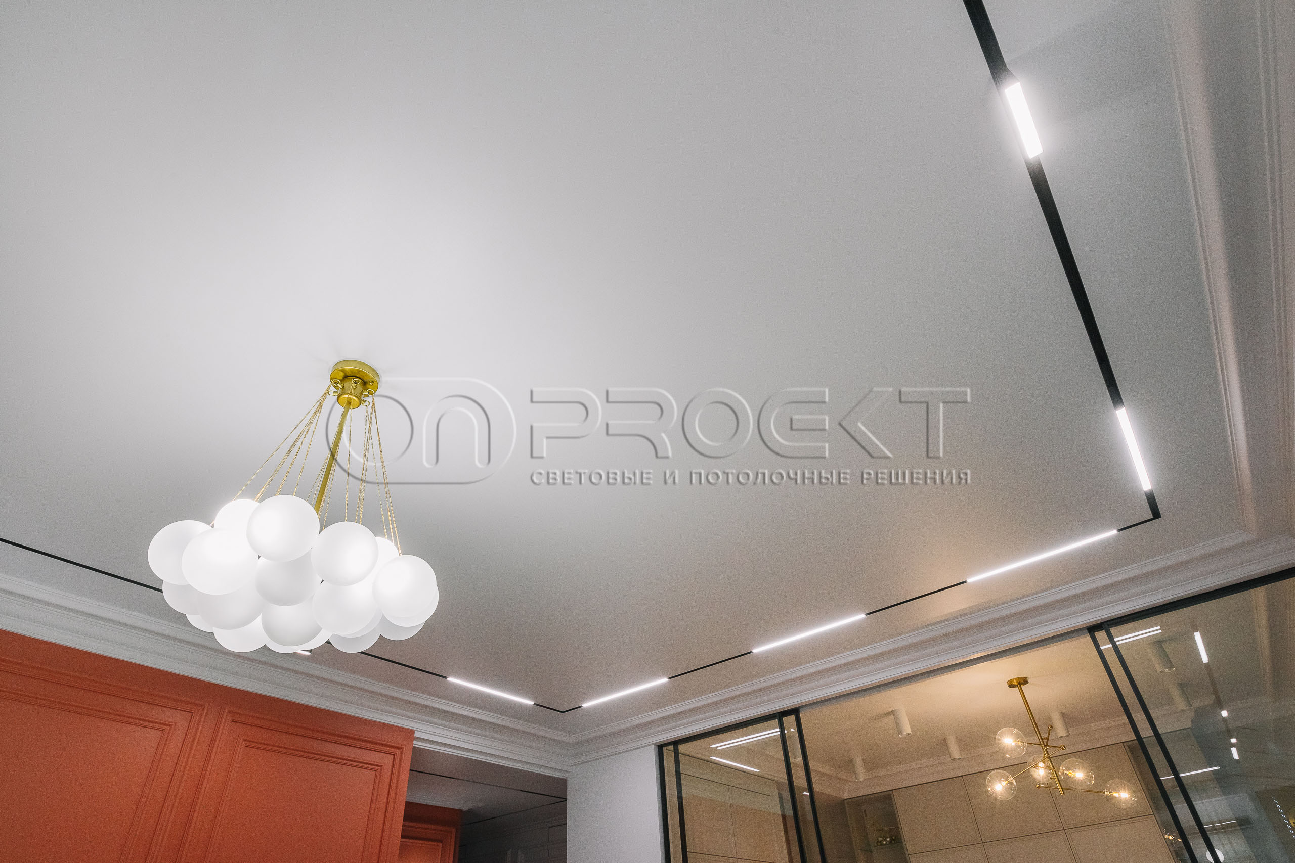 ПВХ потолки в двухкомнатной квартире