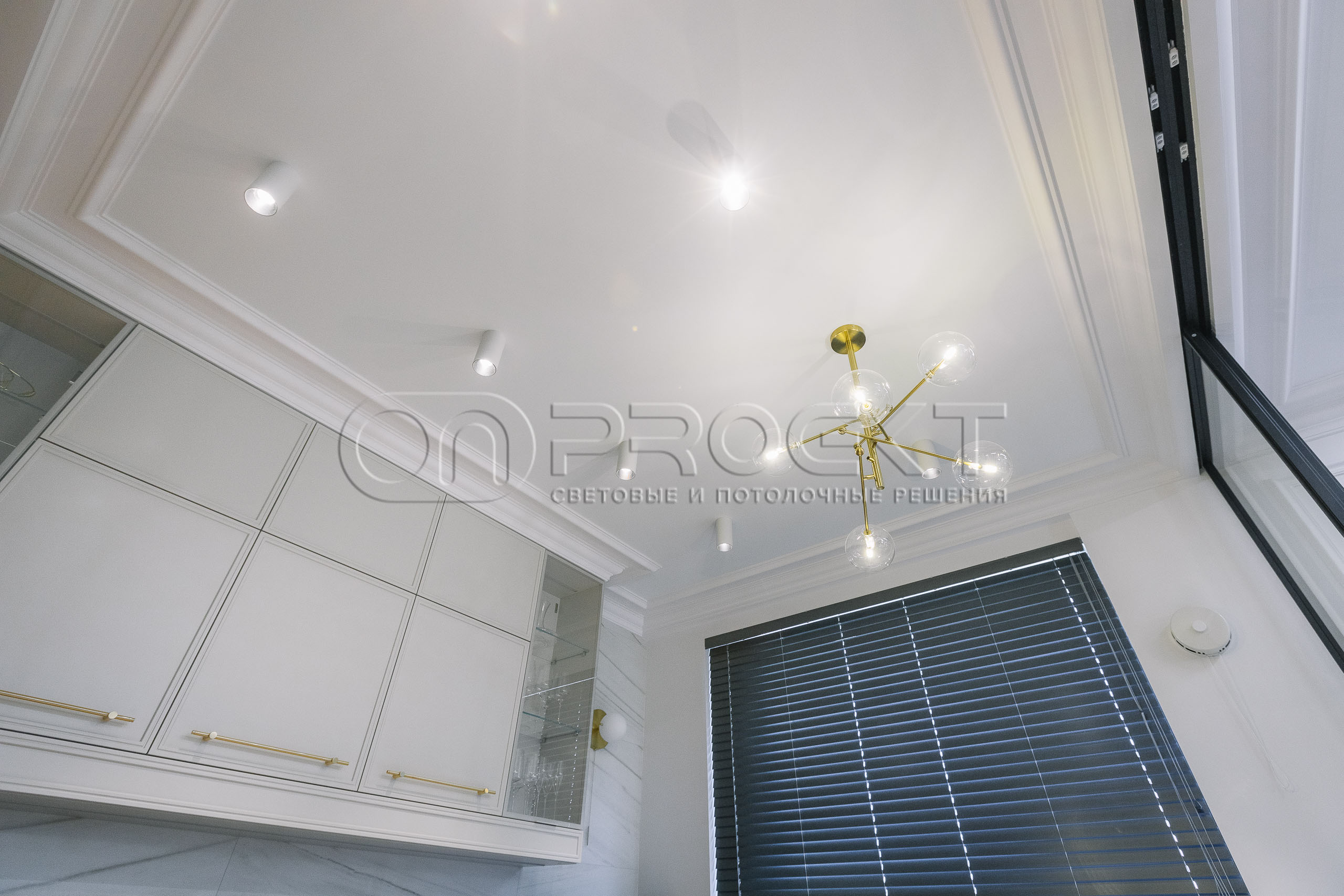 ПВХ потолки в двухкомнатной квартире