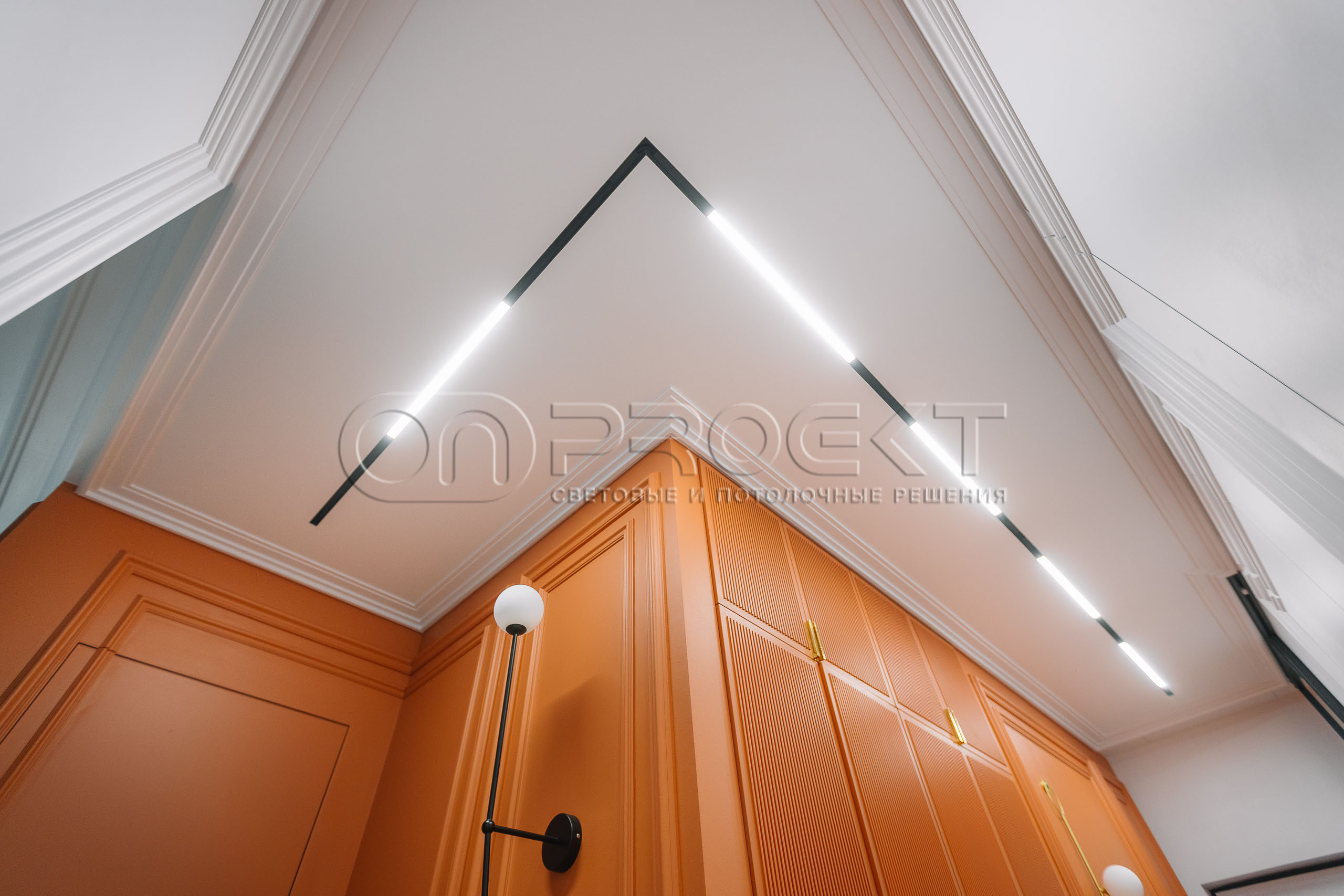 ПВХ потолки в двухкомнатной квартире