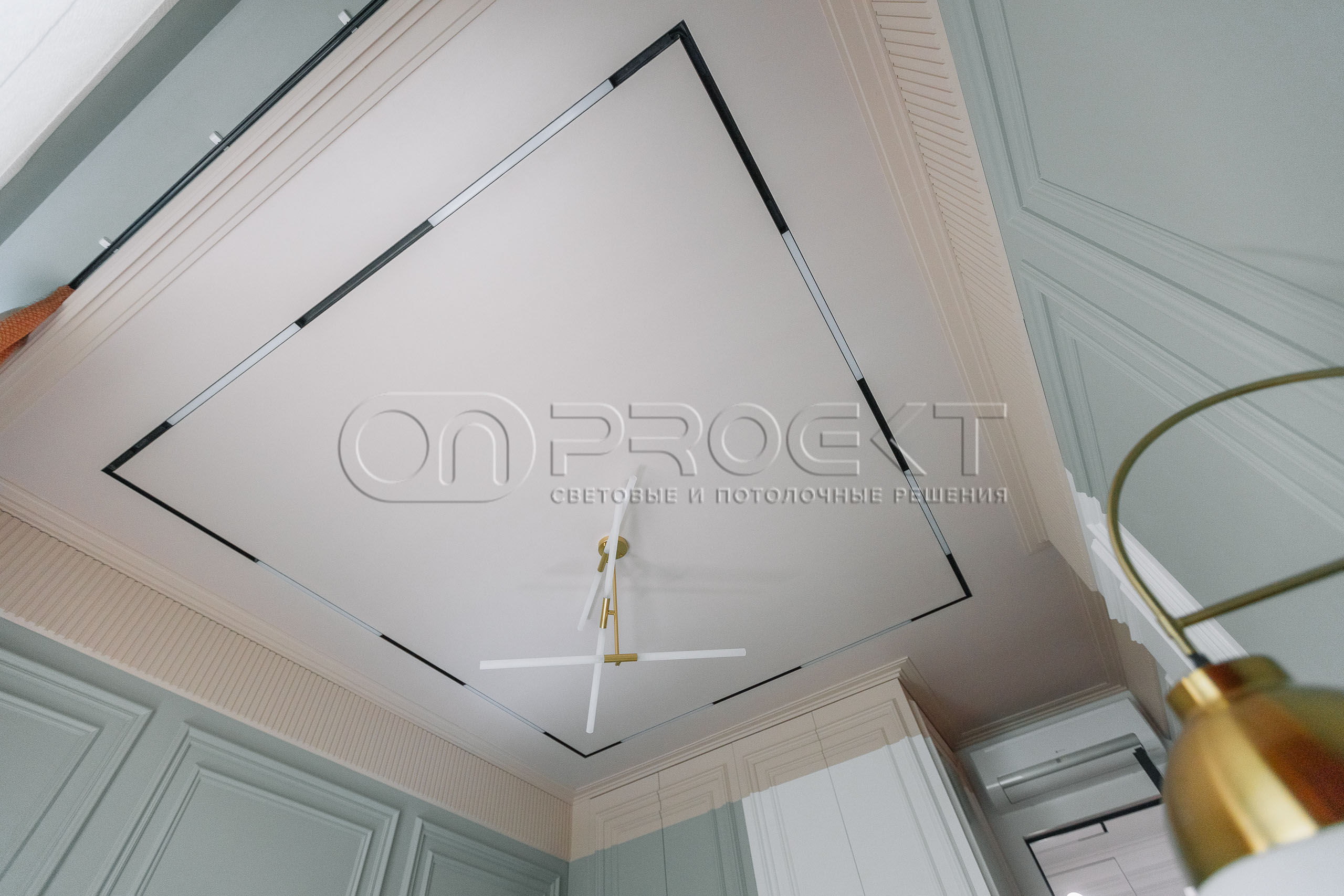 ПВХ потолки в двухкомнатной квартире